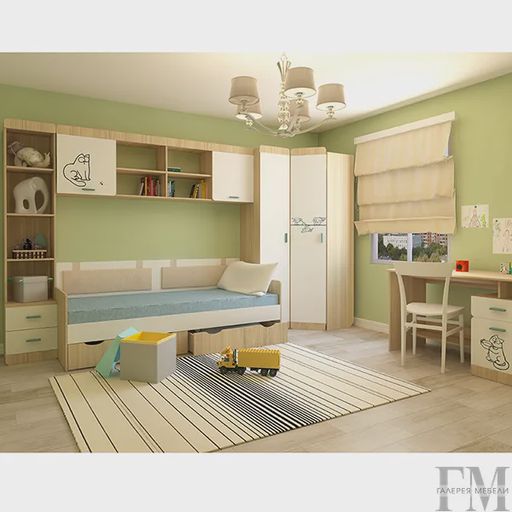 Шкаф угловой «Кот 3»